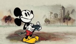 Mickey Mouse with camera Meme Template