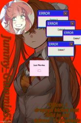 Monika template #6 Meme Template