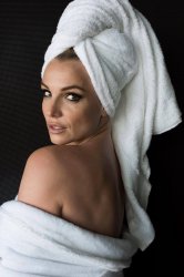 Britney Spears towel Meme Template