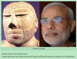 Modi The Chosen One Meme Template