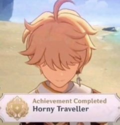 unlocked horny traveller Meme Template