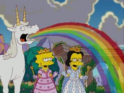 Puking Rainbows The Simpsons Meme Template