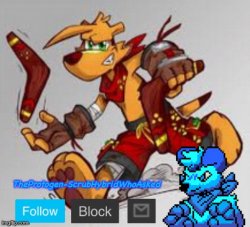TheProtogen-ScrubHybridWhoAsked Announcement templae Meme Template