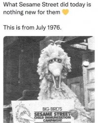 Sesame Street got vaxxed Meme Template