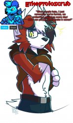 TheProtogen-ScrubHybridWhoAsked Lycanroc Template Meme Template