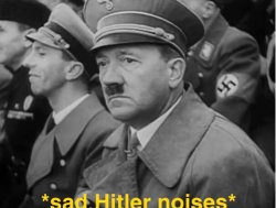 Sad Hitler Meme Template