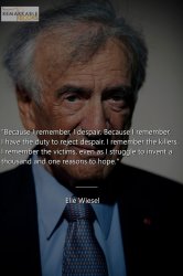 Elle Wiesel quote Meme Template