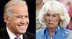 Biden and Camilla Meme Template