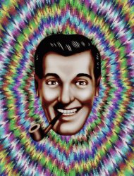 J.R. "Bob" Dobbs, psychedelic Meme Template