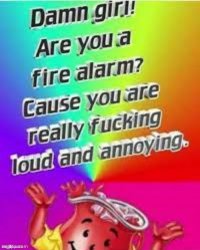 Fire Alarm Girl Meme Template