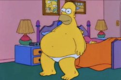 Fat homer Meme Template