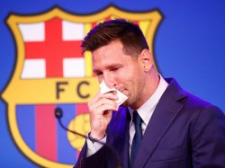 Messi crying Meme Template