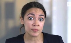 aoc Crazy Eyes, So There ! Meme Template