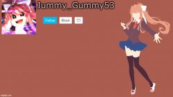Monika temp by Celestia Meme Template