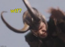 Avengers Loki wtf Meme Template