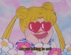 Sailor Moon are you talking to me Meme Template