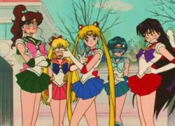 Sailor Moon cringe Meme Template
