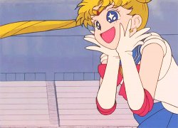 Sailor Moon starry eyes Meme Template