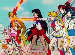 Sailor Moon Sailor Mars flame sni- Meme Template