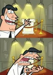 FAIRLY ODDPARENTS TROPHY ROOM Meme Template