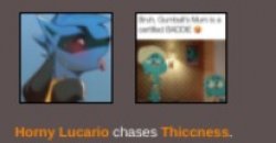 horny lucario with good quality Meme Template