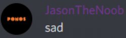 Jason says sad Meme Template