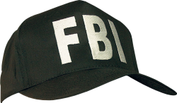 FBI hat transparent background sideview Meme Template