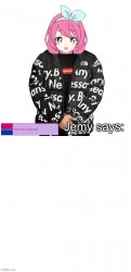 Jemy drip announcement Meme Template