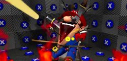 Mario chilling with pain Meme Template