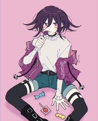 That_One_Pansexual_Kokichi_kin character Meme Template