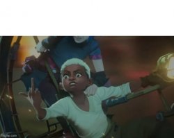 Ekko Arcane Finger Meme Template