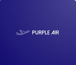 Purple Air Logo Meme Template