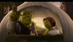 Shrek, fiona, onion carriage Meme Template