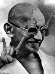 Maha-Idiot of Idiots Mohandas Gandhi Meme Template