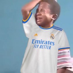 A Real Madrid fan Meme Template