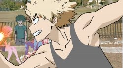 Bakugo hurry Meme Template