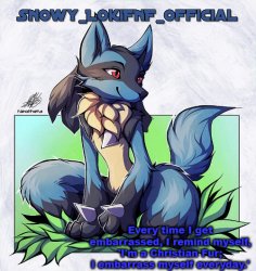 Snowy_LokiFNF_Official Lucario Pt. 2 Template Meme Template