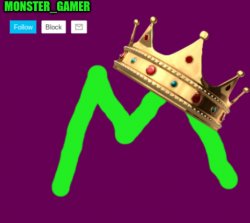 Monster_Gamer announcement template 3.0 Meme Template
