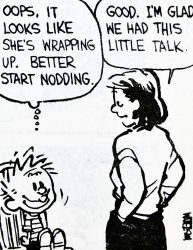Calvin and Hobbes Meme Template