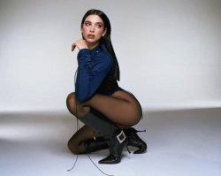 Dua Lipa boots Meme Template