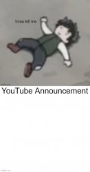 Jemy YouTube announcement Meme Template