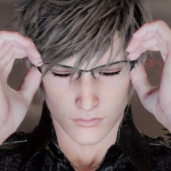 Ignis putting on his glasses Meme Template