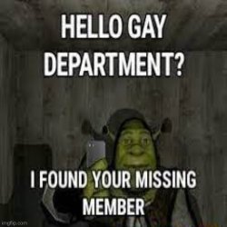 gay department Meme Template