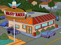 Krusty Burger Meme Template