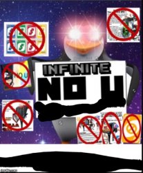 Infinite no u clean Meme Template