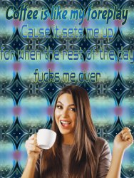 Coffee Foreplay Meme Template