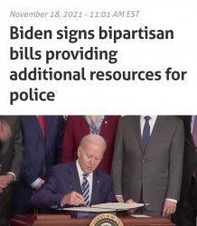 Biden Police Funding Meme Template