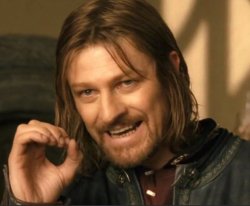 boromir gift Meme Template