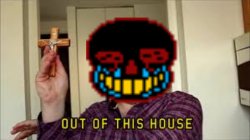 Error Sans OUT OF THIS HOUSE revamped Meme Template