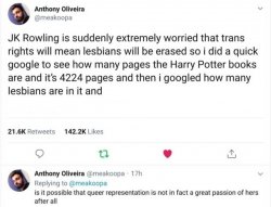 J.K. Rowling burn Meme Template